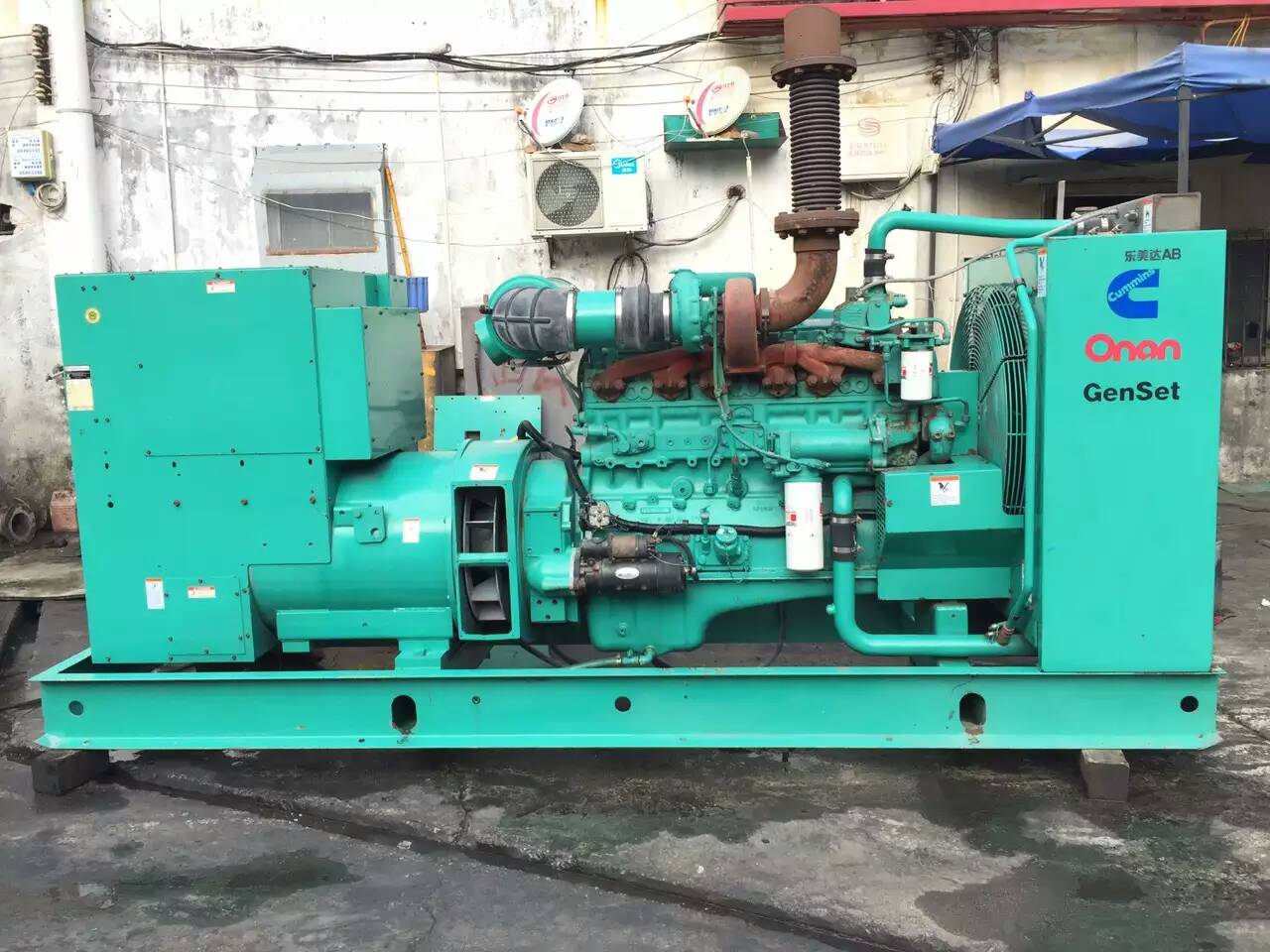 大田租赁发电机-柴油发电机不正常冒烟的原因